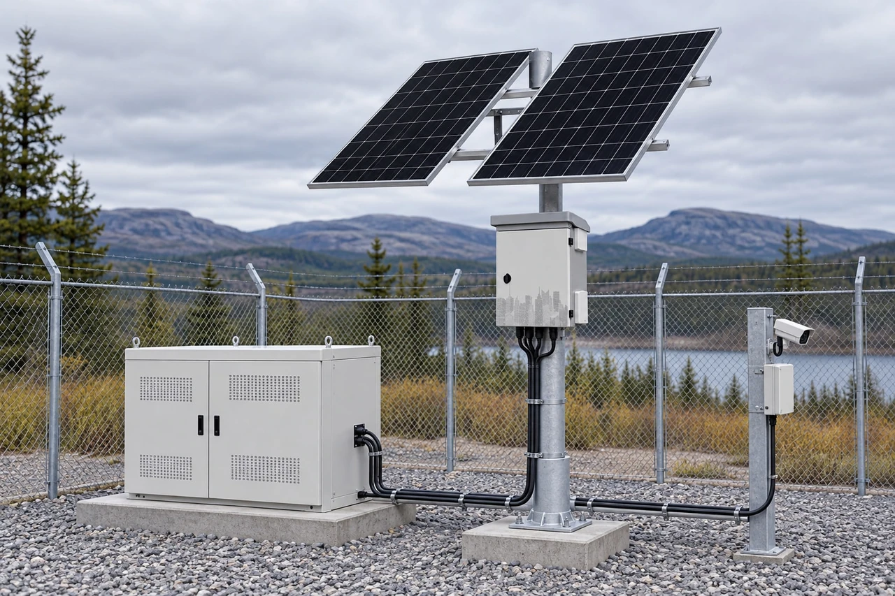 Maxsol CS400150 solar system with two 200W panels and 12.8V 150Ah LiFePO4 battery