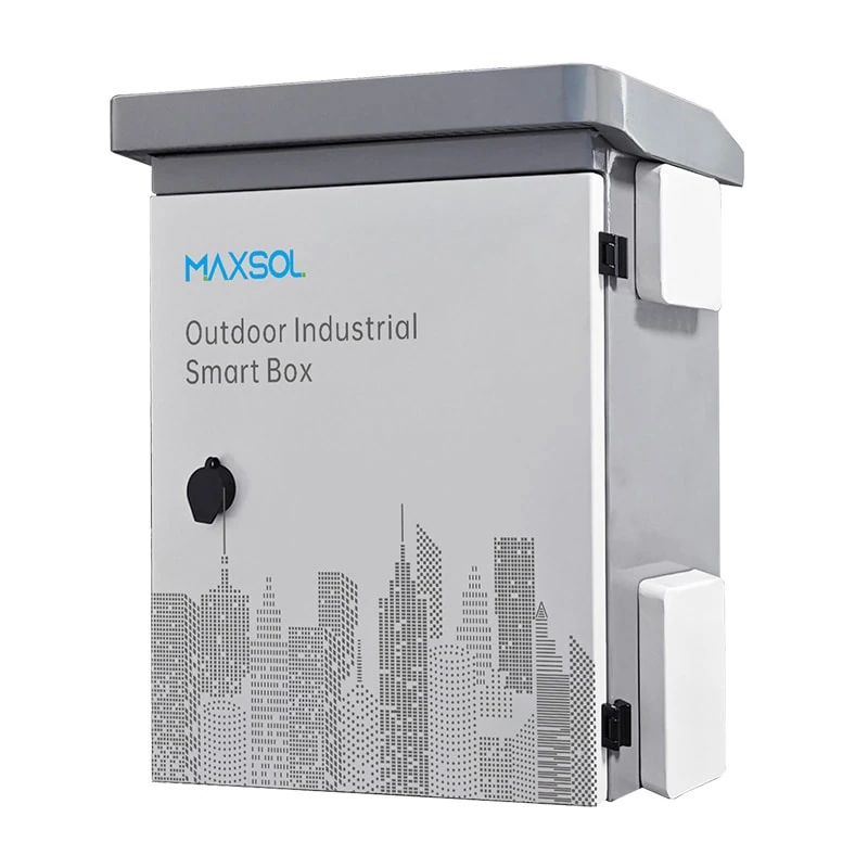 Maxsol IB552 IP65 IK10 galvanised steel outdoor enclosure
