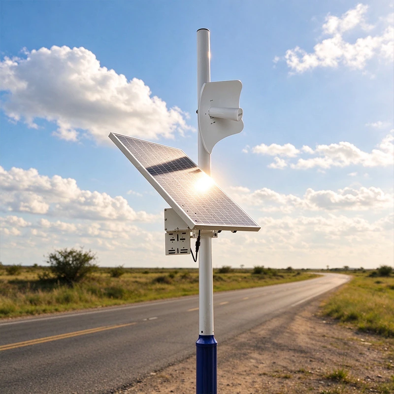 Solar Power and PoE for Off-Grid Networking