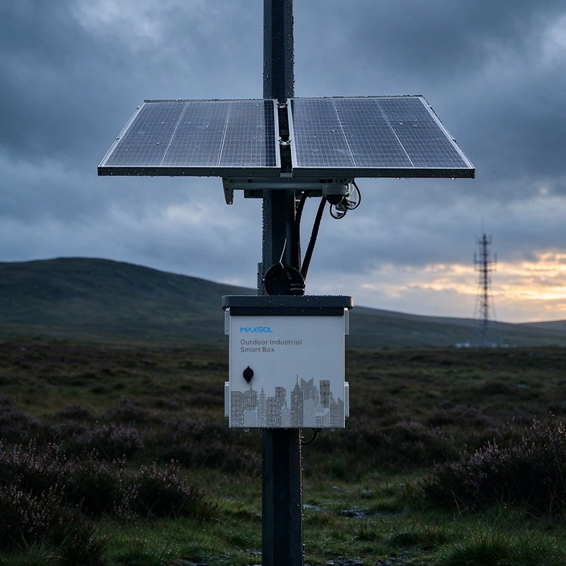 Building a 24/7 Solar-Powered Network Off Grid