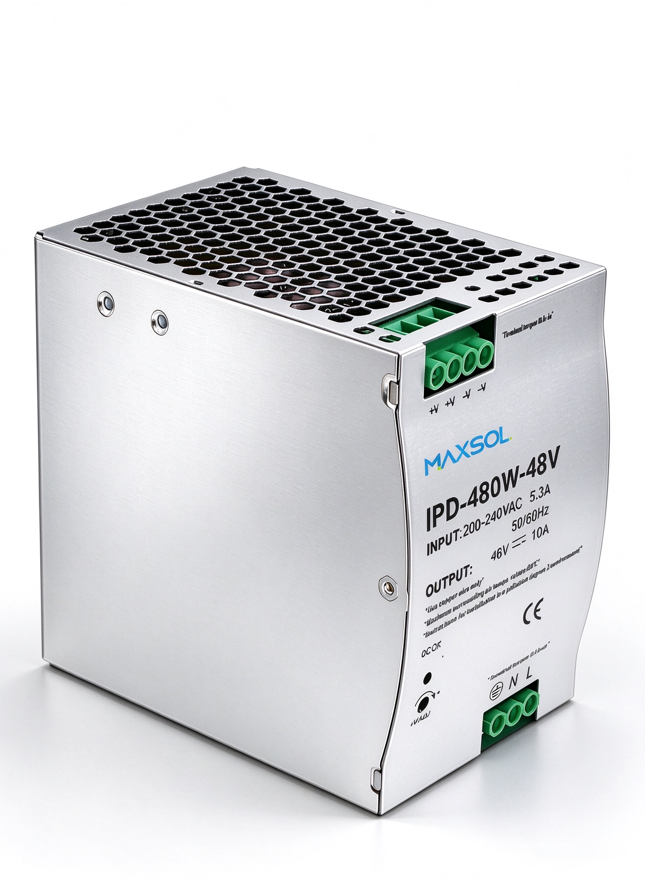 48V 480W Industrial DIN-Rail Power Supply