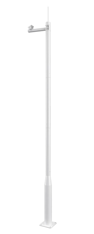 4m Heavy-Duty Modular Surveillance Pole